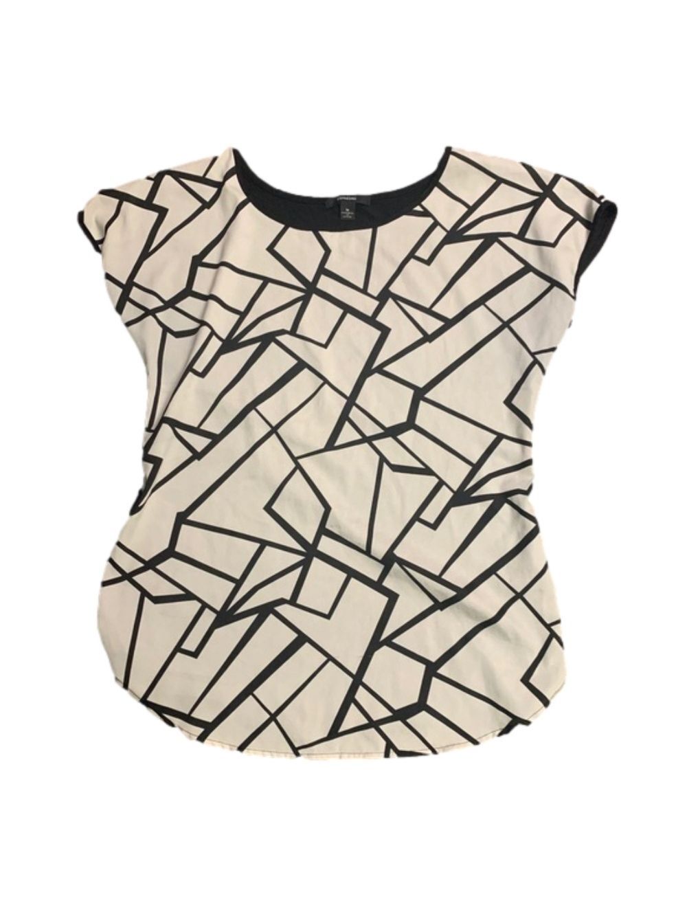 Espresso Aztec Abstract Top